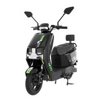 嘉陵电动摩托车 可上牌京东自营长续航智能电动车高功率72V20Ah 天能电池【苍穹·装甲陨铁黑】