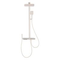 惠达（HUIDA）淋浴花洒套装精铜主体家用浴室增压大顶喷钢琴键大置物洗澡花洒 C26Apro恒温款