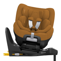 maxicosi迈可适婴幼儿童座椅汽车用0-4岁360旋转isize MicaEco琥珀金