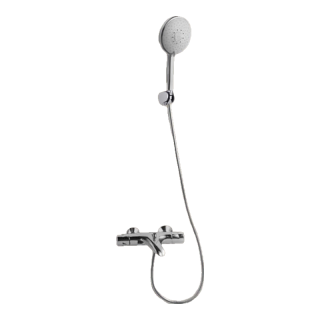 KOHLER 科勒 艾柯系列 K-72683T-B7-CP 挂墙式恒温浴缸花洒
