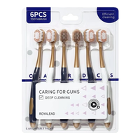 尹颜森林【山姆同款】牙刷软毛成人家用男女款儿童牙刷三面清洁家庭装 成人【山姆同款】高密软毛 6支