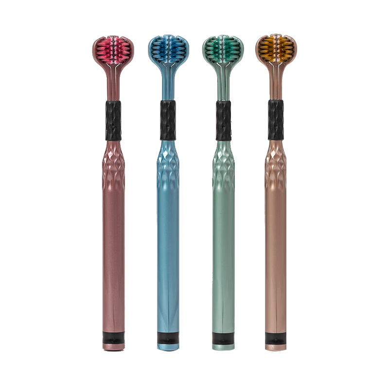  JIAN/健 3D立体环抱刷头 牙刷  4支