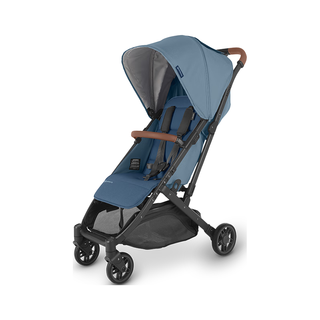 美国Uppababy Minu V2婴儿推车可坐可躺轻便折叠避震便携可登机伞车推车 滨海蓝