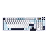 AULA/狼蛛 客制化 机械键盘  灵动轴V3 星海蓝 RGB