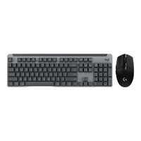 logitech 罗技 K865+G304无线电竞游戏键鼠套装  TTC红轴蓝牙键盘 K865黑色+G304黑色+桌垫