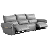 CHEERS 芝华仕 30389 真皮电动功能沙发 三人位双功能 暮光灰