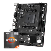 AMD锐龙R5 5500GT核显搭铭瑄 MS-挑战者 B450M 家用办公主板 板U套装 CPU主板套装
