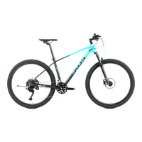 XDS 喜德盛 山地自行车2024款逐日800禧玛诺CUES 2X9速 X6铝合金车架 油碟 青绿/黑 15.5寸(身高155-170)