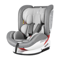 Faleiman 法雷曼 儿童座椅汽车用婴儿宝宝0-12岁车载360度旋转坐椅ISOFIX接口 太空灰pro