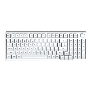 HP 惠普 K10G-98L 有线机械键盘 单层消音垫 白色