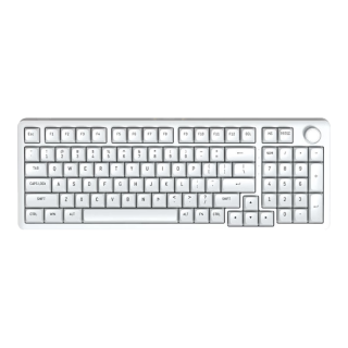 HP 惠普 K10G-98L 有线机械键盘 单层消音垫 白色