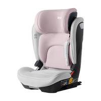 贝思贝特（besbet）儿童座椅3-12岁大童汽车用增高坐垫i-Size认证成长号 豆蔻粉 豆蔻粉【，三防面料】