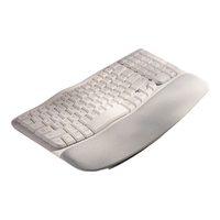 logitech 罗技 Wave Keys 99键 蓝牙薄膜键盘 白色 无光