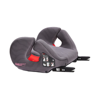 gb 好孩子 儿童座椅增高垫坐垫ISOFIX接口安装3-12岁CS121 CS121灰-防勒款+ISOFIX接口