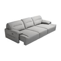 CHEERS 芝华仕·头等舱 40272 电动布艺沙发 三人位 暖白色