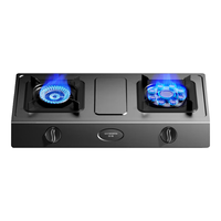 创维（Skyworth）燃气灶液化气煤气灶双灶家用双眼燃气灶双炉灶台5.0kW九腔鸳鸯猛火炉具Z202T（液化气）