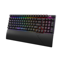 ASUS 华硕 ROG游侠2 98无线客制化电竞游戏无线三模热插拔NX雪武白机械键盘