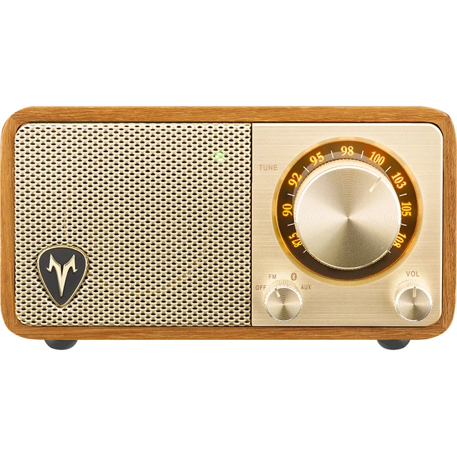 SANGEAN 山进 Master M1 室内 蓝牙音箱 胡桃木