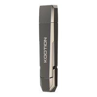 KOOTION移动固态U盘type-c双接口USB3.2手机电脑两用大容量固态U盘读速1000M/s 支持鸿蒙/苹果15系列/安卓 U52固态U盘 256G【读1000MB/s】