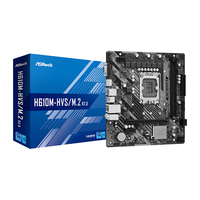 ASRock 华擎 H610M-HVS/M.2 R2.0 主板内存DDR4 CPU 13400/12400（IntelH610/LGA1700）