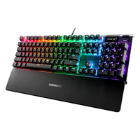 Steelseries 赛睿 Apex 5 104键 有线机械键盘 黑色 Hybrid Mechanical轴体 RGB