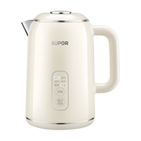  SUPOR/苏泊尔 316食品级不锈钢内胆 电热水壶  1.5L