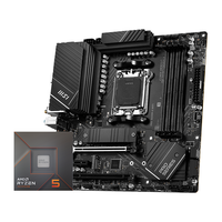 AMD锐龙R5 7600X盒装搭微星B650M GAMING PLUS WIFI主板CPU套装