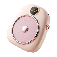 索爱(soaiy)S655UHF无线小蜜蜂扩音器教师防啸叫10W大功率蓝牙音箱音响TF卡喇叭麦克风户外便携式导游导购 10W大音量丨2200电池丨UHF无线粉