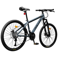 PHILLIPS 山地自行车变速双碟刹成人代步单车 灵动白 24速 24寸 灵动白 24寸（145-175）CM