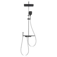 惠达卫浴枪灰色花洒淋浴套装卫生间家用大置物架增压浴室淋雨花晒