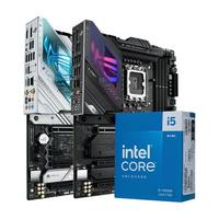 ASUS 华硕 新品英特尔I5 14600K/14600KF搭华硕B760M/Z790 CPU主板套装套装