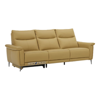 乐至宝 LAZBOY 特价品皮艺沙发数量有限,先到先得,蕞高享7折【7天】 632-黄色-3人位左电动