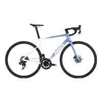喜德盛（吴磊同款）碳纤维公路自行车RS7马路骑行运动成人竞速电子变速 25款流星蓝（速连电变） 24速 L