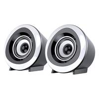 ENKOR恩科mini6电脑音响多媒体笔记本有线迷你小音箱家用台式机桌面游戏低音炮高音质USB扬声器 MINI6【版】