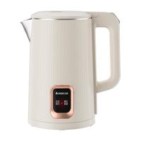 志高电热水壶家用烧水壶双层304不锈钢自动断电保温热水壶大容量