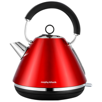  Morphy Richards/摩飞 MR7076 防干烧 电热水壶  英伦红 1.5L
