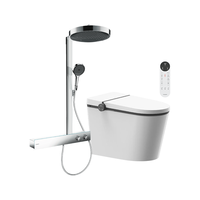 hansgrohe 汉斯格雅 境雨恒温花洒纯境智能坐便器面盆龙头厨卫套组 全套 马桶花洒套餐
