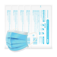 lanhine 蓝禾医疗 一次性医用外科口罩 50片*2盒 蓝色