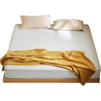 林氏家居简约无床头悬浮双人板式床次卧家用日式单人大床林氏木业