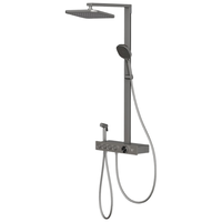 箭牌(ARROW)淋浴花洒套装钢琴按键冷热数显花洒全套手持增压花洒喷头