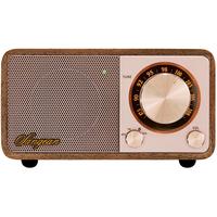 山进 莫扎特M1蓝牙音箱低音炮家用户外木制品牌音响小型复古收音机