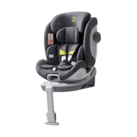好孩子(gb)舱1号S婴儿8系高速儿童360旋转汽车座椅0-7岁 深灰绿【CS5100-5017G】