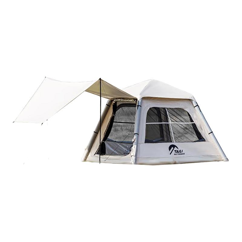 TAILI OUTDOORS 太力户外 太力充气帐篷拾光5.29户外露营装备3-4人便携式充气帐小野营过夜