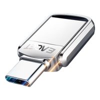EAGET 忆捷 CU20 USB 3.0 U盘 珍珠镍 64GB Type-C/USB-A双口