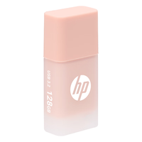 惠普（HP） USB3.2gen 1 U盘 x768 暖心粉橘 高速商务可爱创意优盘 学生u盘