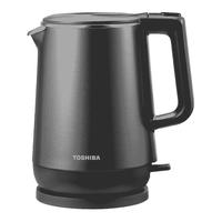 TOSHIBA 东芝 电热水壶316L不锈钢煮水烧水壶家用全自动智能保温一体开水壶