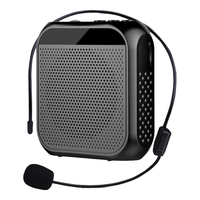 雅兰仕 S19 大功率扩音 便携式数码扩音器 U盘 插卡  黑色