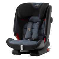 Britax 宝得适 百变骑士 ISIZE版 儿童安全座椅 9个月-12岁 牛仔蓝