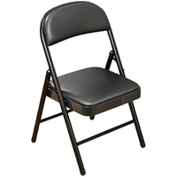 XINGKAI 星恺 XK3022 办公折叠椅 黑色 皮革款