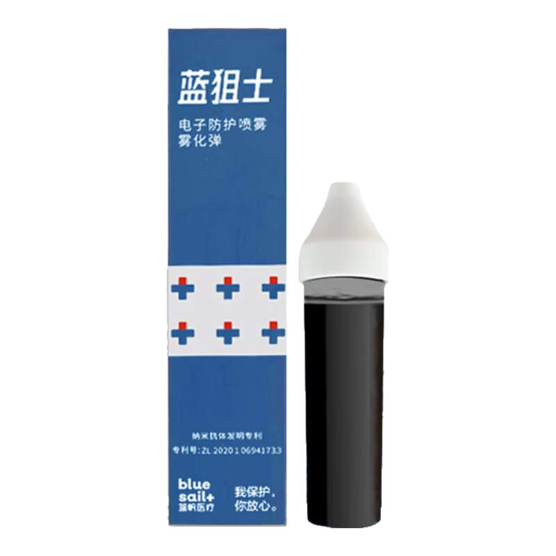blue sail 蓝帆医疗 +）蓝狙士纳米抗体电子防护喷雾